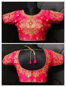 Surat producteur broderie chemise élégante toute nouvelle mise en page femmes chemise Blouses et hauts en stock Blouse multicolore Blouse pour femmes Alphanumero - Product Image 5