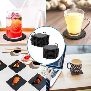 Sous-verres en <span class=keywords><strong>ardoise</strong></span> de 4 pouces en gros, sous-verres ronds en <span class=keywords><strong>ardoise</strong></span> sublimés pour les boissons, les bars, les cuisines et la décoration intérieure - Product Image 6