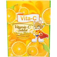 Voedingssupplement Vitamine C Tablet Gezondheidszorg Oranje Flavours (1X50X30S)