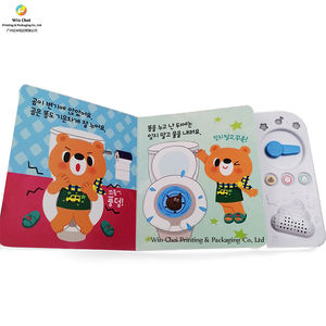 Livre sonore anglais/coréen d'apprentissage et d'éducation précoce personnalisé en papier Yimi avec impression de 10 <span class=keywords><strong>chansons</strong></span> pour les enfants - Product Image 5