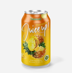 Puré de bebida de fruta con sabor a jugo de piña Denavis OEM en botella Procesamiento coloreado Precio competitivo Fabricante Etiqueta privada - Product Image 1