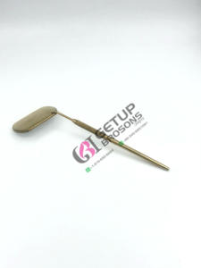 Miroir de maquillage et de faux-cils, à main droite, en acier inoxydable, nouveau Design, pour les yeux - Product Image 6