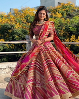 Lehenga de styliste avec paillettes, livre de shopping en ligne pour femmes, mariage et occasions spéciales, style indien