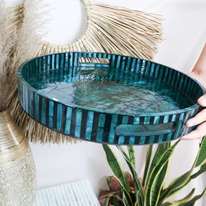 กล่องแล็กเกอร์เปลือกหอยทาสีตกแต่งวันหยุดและของขวัญแล็คเกอร์แม่ของกล่องมุกเทียมโบราณสีขาวเวียดนาม HT3379 - Product Image 4