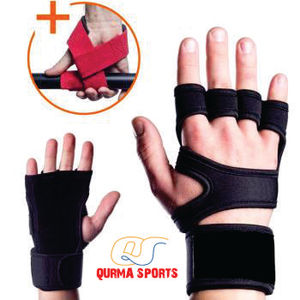 Guantes de deporte para entrenamiento al aire libre, antideslizantes, transpirables, para levantamiento de pesas, medio dedo, 2022 - Product Image 5