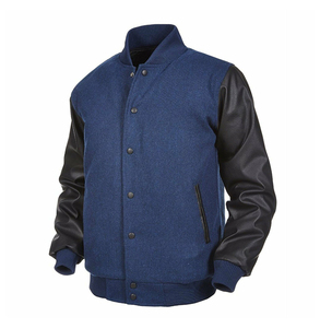 Veste d'université de baseball sur mesure pour hommes haut coupe-vent d'hiver avec un design unique nouvelle arrivée vestes pour hommes de grande taille - Product Image 2