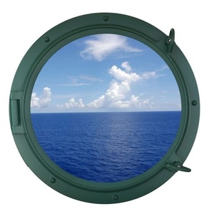 Ojo de buey de latón de forma redonda elegante clásico hecho a mano oro brillante venta al por mayor ojo de buey náutico ojo de buey de Metal de lujo indio - Product Image 6