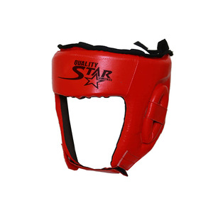 Custom Logo Boxing Head Guards Red Color Helmets Private Design Latest Helmets Punch Safety Helmets - Product Image 2