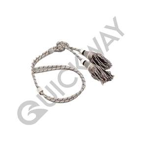 Cordon de Cincture d'Évêque Liturgique avec Glands Accessoire de Vêtement Multicolore pour Prêtres et Clergé - Product Image 6