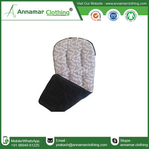 Doublure de poussette pour bébé en coton biologique |   Coussin de siège de poussette doux et respirant |   Coussin rembourré pour poussette |   Tapis de voyage pour bébé lavable sur mesure - Product Image 3