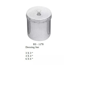 Instruments creux en acier inoxydable, pot à Dressing et conteneur en coton - Product Image 4