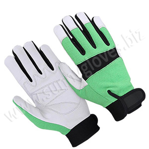 ถุงมือช่างเครื่องหนัง,สำหรับใช้แรงงาน - Product Image 6