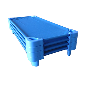 เตียงเด็กอนุบาลพลาสติกแบบเดี่ยวสำหรับสถานรับเลี้ยงเด็ก - Product Image 3