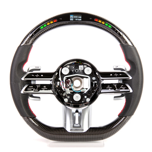 <span class=keywords><strong>Volante</strong></span> de fibra de carbono para coche, <span class=keywords><strong>volante</strong></span> LED de carreras compatible con <span class=keywords><strong>Mercedes</strong></span> benz <span class=keywords><strong>2021</strong></span> <span class=keywords><strong>AMG</strong></span> GLC E C S G clase C43 C238 A45 G500 G63 - Product Image 1