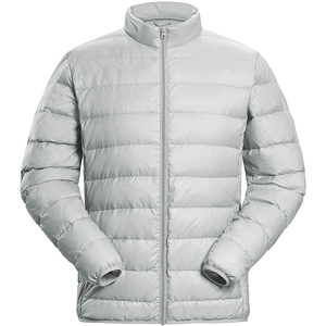 Chaqueta a prueba de viento de invierno personalizada para hombre a la moda chaqueta de burbuja con capucha y cremallera con diseño estándar a precio al por mayor - Product Image 6