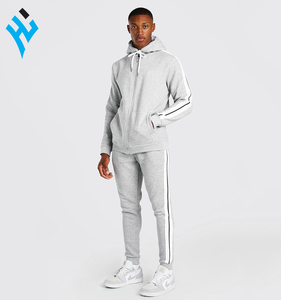 Survêtement en molleton souple avec capuche personnalisé, dernière conception, Style brodé, survêtement à la mode pour hommes, meilleures ventes - Product Image 1