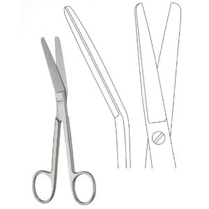 Qnq กรรไกรตัดไอริสสีสแตนเลสสตีลใช้ในการผ่าตัดขนาด16ซม. - Product Image 5
