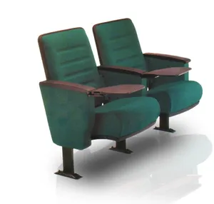 Sedia per Auditorium sala conferenze DELTA materiale solido di lunga durata piedistallo in metallo resistente schiuma modellata ad alto Comfort