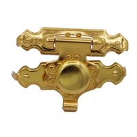 Boîte à cigares en métal en gros, fermoir 26x18,7 mm, épaisseur 0,5 mm, poli et plaqué pour bijoux/boîtes cadeaux