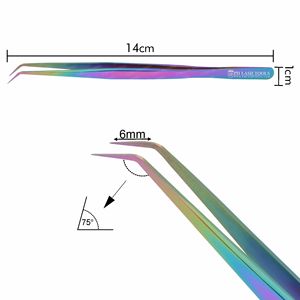 ขายส่งปริมาณ6มิลลิเมตร45deg บางตรงแหนบฉลากส่วนตัว,ปริมาณพัดลมขนตาหลายทองญี่ปุ่นแหนบเหล็กฉลากส่วนตัว - Product Image 3