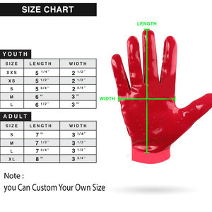 Gants de Football américains faits sur mesure, en stock, poignées pour l'extérieur, nouvel arrivage - Product Image 6