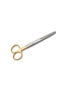 เครื่องมือผ่าตัดคุณภาพสูงกรรไกร Mayo 17ซม. โค้งทังสเตนคาร์ไบด์สแตนเลสเยอรมันทำ - Product Image 3