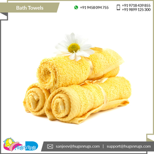 Gamme Exclusive de Logo Personnalisé Meilleures Ventes Design Moderne Vente en Gros 100% OEM Coton Tissé Serviettes de Bain Durables Sans Azo - Product Image 4