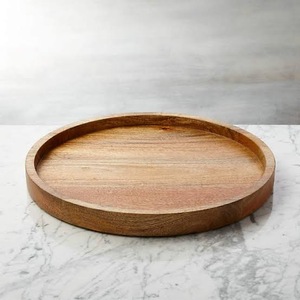 Plateau décoratif indien en bois de haute qualité pour la décoration intérieure Offre Spéciale en bois de manguier fait à la main aux États-Unis servant et décor à la maison - Product Image 3