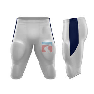 Uniforme de Football américain personnalisé, pantalon avec poches, 100% spandex, bon marché, pour jeunes américains, 1 pièce - Product Image 6
