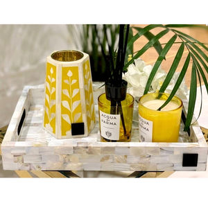 Quemador de Incienso de Nácar con Incrustaciones de Hueso, Aroma a Fresa, Estilo Árabe, Alta Calidad - Product Image 4