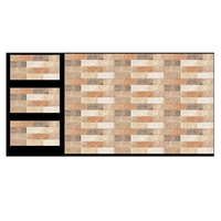 Carreaux de mur en briques flexibles en argile légère pour intérieur moderne, imperméables, décoratifs, en céramique, 300x600mm, 30x60cm, imprimés numériquement