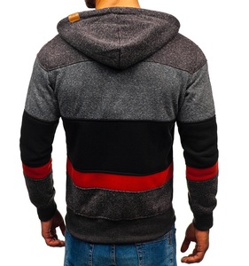 OEM Customised Embroidery Men's Casual Sweatshirt Winter Pull Hoodie with Pockets for Sports Gym Fitness Running for <b>Boys</b> - Product Image 5