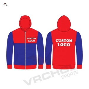 Sweat à capuche en polaire pour hommes de grande taille à motif uni au design personnalisé Technique brodée anti-rétrécissement Méthode de tissage tricoté - Product Image 4