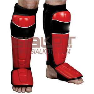 2021 Latest Shin In Step Pad Safety Shin guard MMA Shin <b>Instep</b> Guard Leg Pads Protective with Custom Logos - Product Image 1