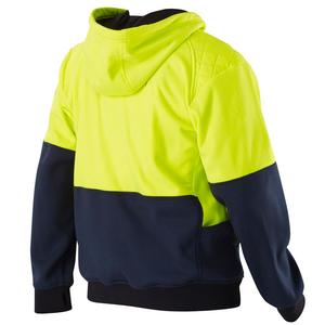 Wholesale Custom Vintage Oversized Heavyweight Hoodie For <b>Men</b> 100% Cotton Zipper Acid Wash Distressed Embroidered Logo Hoodie - Product Image 4