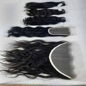 Vente en gros Extensions de cheveux brésiliens vierges non traités de haute qualité Type de cheveux indiens directement des fournisseurs de Chine - Product Image 3