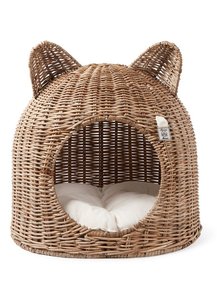 Made in Vietnam Rattan Cat Bed <b>Cage</b> Hideaway House Interactive Play Cat House for Indoor Cats Kitty / Ms.Thi +84 988 872 713 - Product Image 2