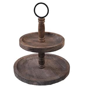 Soporte de pastel de madera ecológico de alta calidad, soporte de pastel de lujo hecho a mano, soporte de pastel elegante clásico decorativo más vendido - Product Image 1