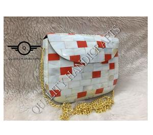 Nouvelle pochette en bois en nacre de conception améliorée, cadeau de serpillière fabriqué en inde par un artisanat de qualité - Product Image 3