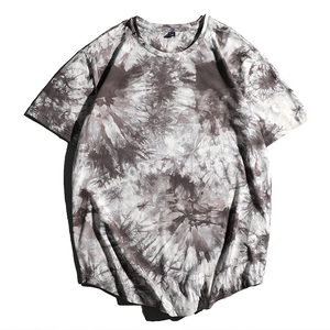 T-Shirt Vintage Unisexe Surdimensionné en Coton Lavé à l'Acide 260 GSM Poids Lourd Streetwear Style Hip Hop pour Hommes Formel pour Look - Product Image 4
