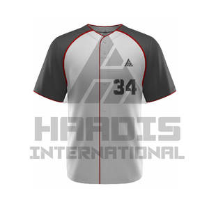 Buena calidad Nuevo diseño Uniforme de béisbol Equipo de calidad superior Desgaste Uniforme de béisbol Venta al por mayor y precio barato Uniforme de béisbol - Product Image 2