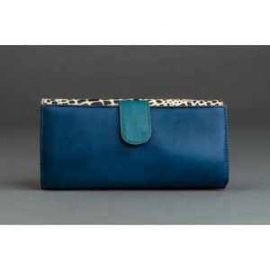 New Stylish Hair On Hide Colourful Fur Leather Clutch Unique Personalized Leather ATM <b>Card</b> <b>Holder</b> <b>Wallets</b> Fur Leather Clutch - Product Image 5