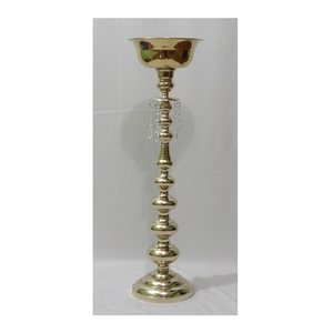 Hot Aluminum Nickel Plated Gold Plated Shining Polish Modern Luxury Fancy Hot <b>Sale</b> Home Wedding Decorative Antique <b>Flower</b> <b>Vases</b> - Product Image 6