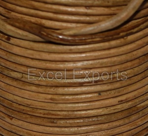 Produits en cuir vintage de qualité supérieure 2mm 3mm approvisionnement en gros pour bijoux tressage sac poignée décorations - Product Image 4