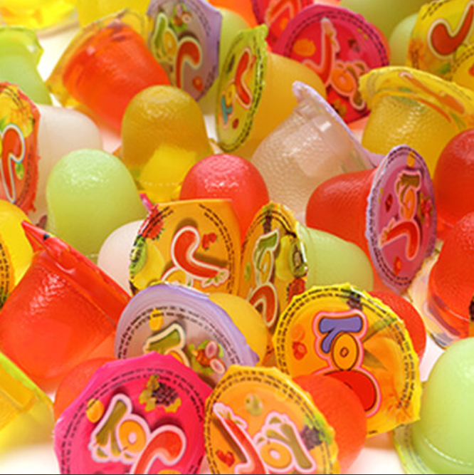 畅销产品越南长果冻棒与真正的果汁200克袋与iso证书 - buy jelly