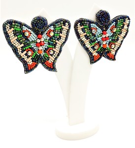 Handmade 2024 Vintage Vintage Drop <b>Earrings</b> for Women Fringe Dangle Hoop <b>Earrings</b> from India - Product Image 2