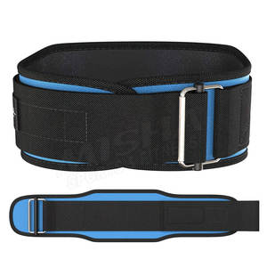 Ceinture d'entraînement en néoprène respirante unisexe Ceinture d'haltérophilie avec soutien du dos pour hommes et femmes - Product Image 1