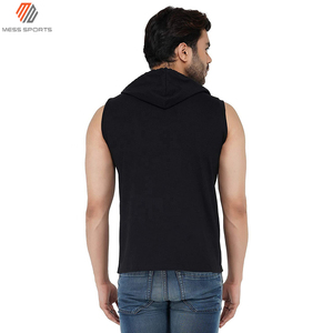 Camiseta sin mangas con capucha para hombre, estilo deportivo, transpirable, de secado rápido, para gimnasio, fitness, running y entrenamiento. - Product Image 2