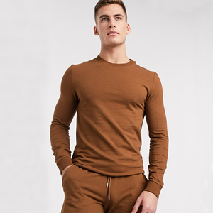 Survêtement de sport décontracté pour garçons, fermeture éclair intégrale, respirant, coupe-vent, séchage rapide, polyester/coton, logo personnalisé, haute qualité - Product Image 3