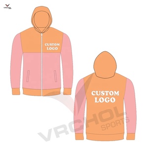 เสื้อฮู้ดขนแกะของผู้ชายขนาดใหญ่พิเศษผ้าโพลีเอสเตอร์พิมพ์ลายสีพื้นป้องกันการหดตัวกันริ้วรอยออกแบบได้ตามที่ต้องการ - Product Image 1